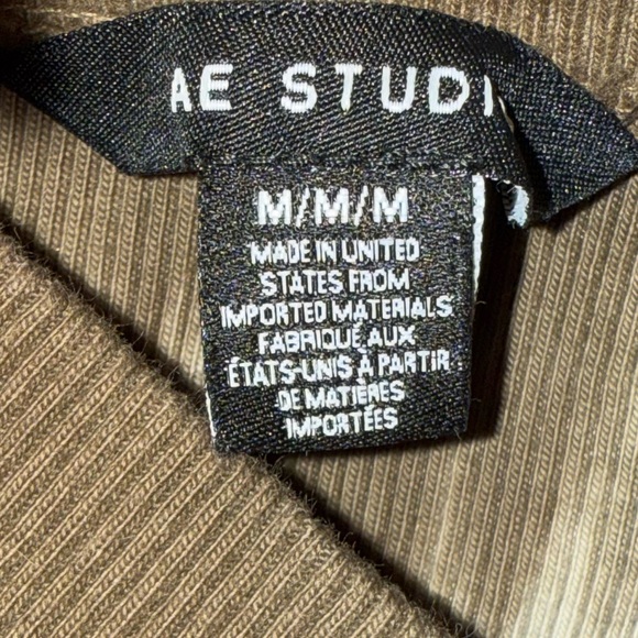 American Eagle Outfitters GreenTie-Dye Women's Top - Picture 8 of 8